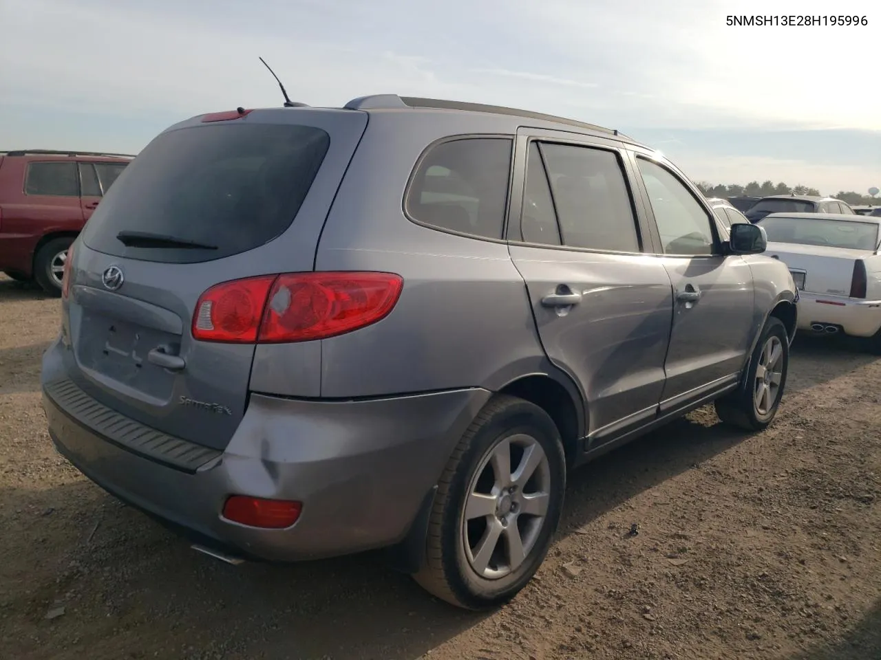 5NMSH13E28H195996 2008 Hyundai Santa Fe Se