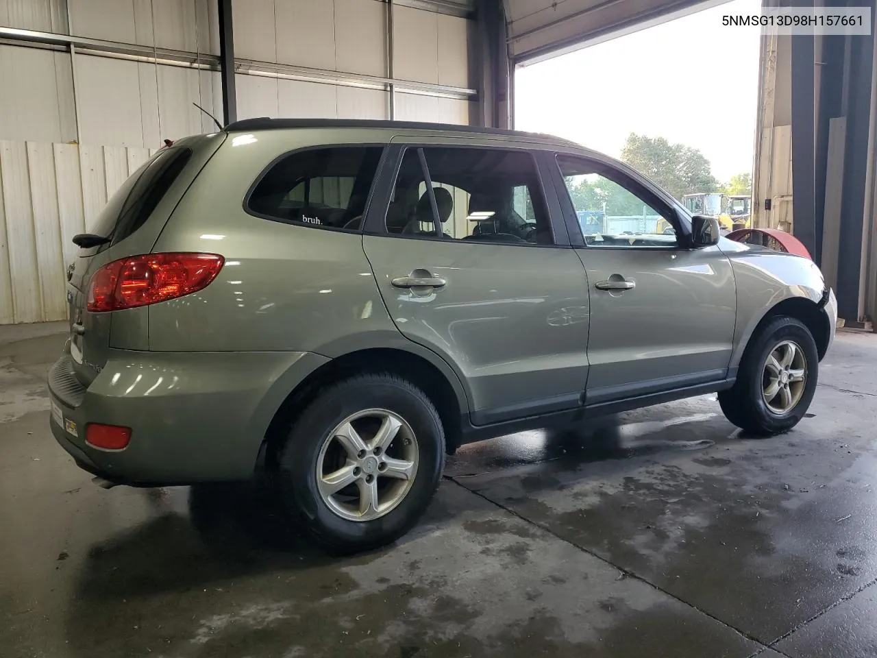 2008 Hyundai Santa Fe Gls VIN: 5NMSG13D98H157661 Lot: 71610544