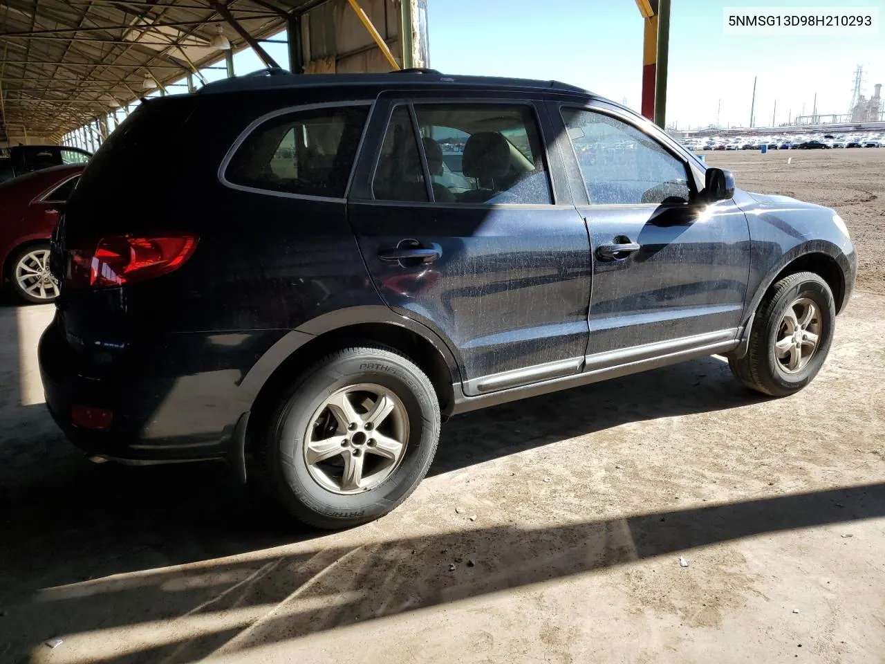 5NMSG13D98H210293 2008 Hyundai Santa Fe Gls