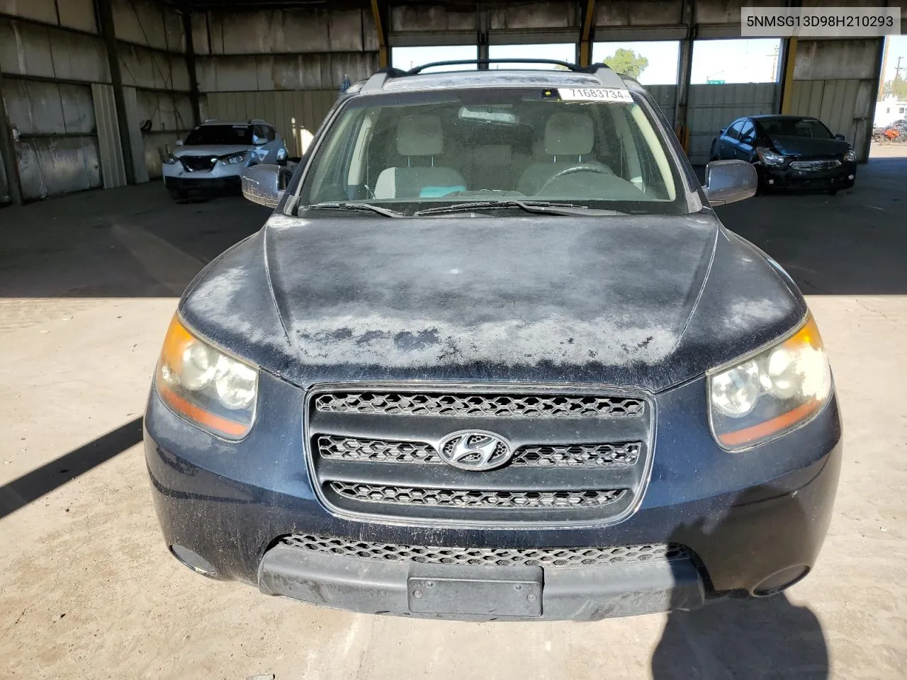 5NMSG13D98H210293 2008 Hyundai Santa Fe Gls