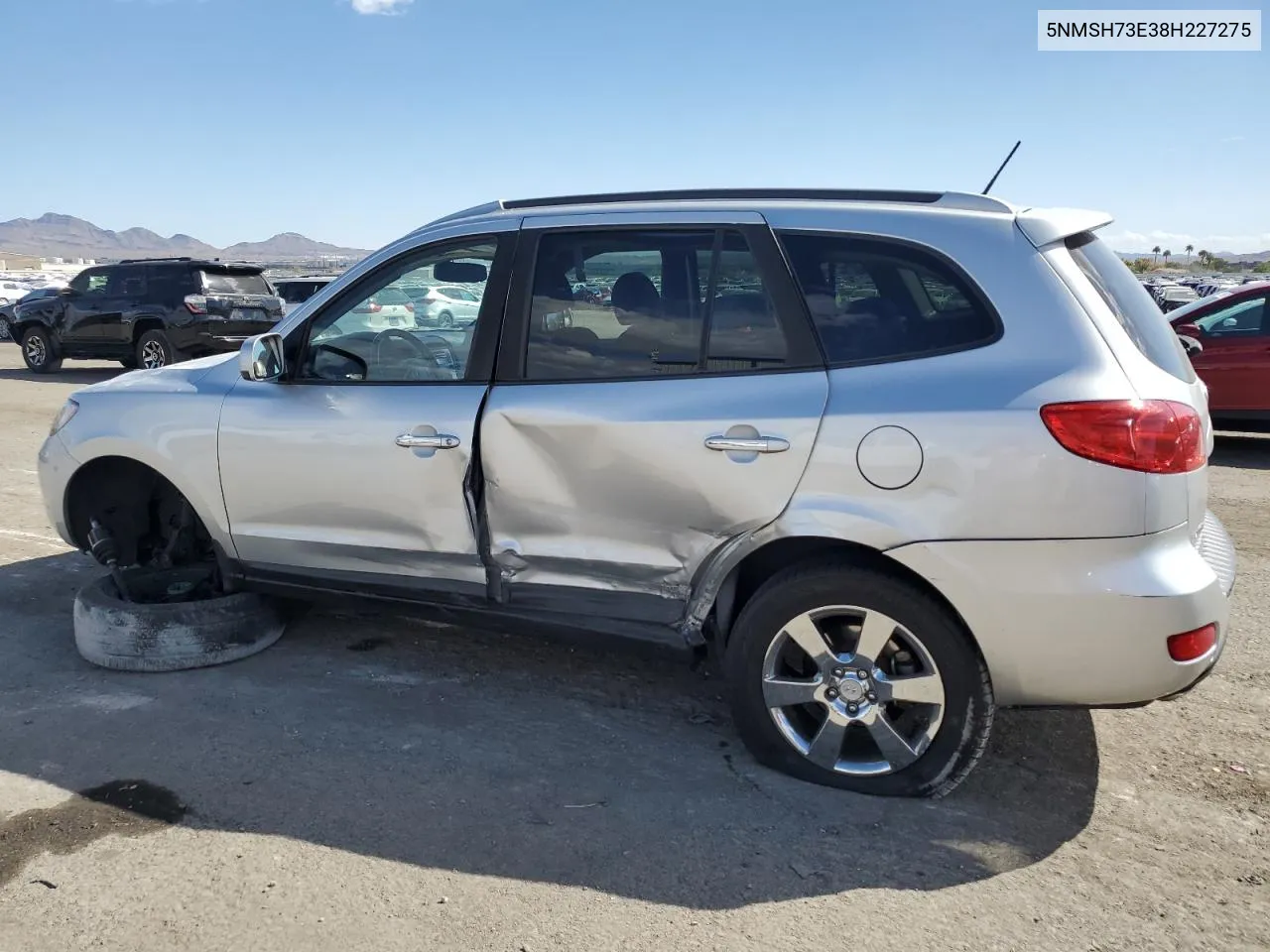 2008 Hyundai Santa Fe Se VIN: 5NMSH73E38H227275 Lot: 72625574