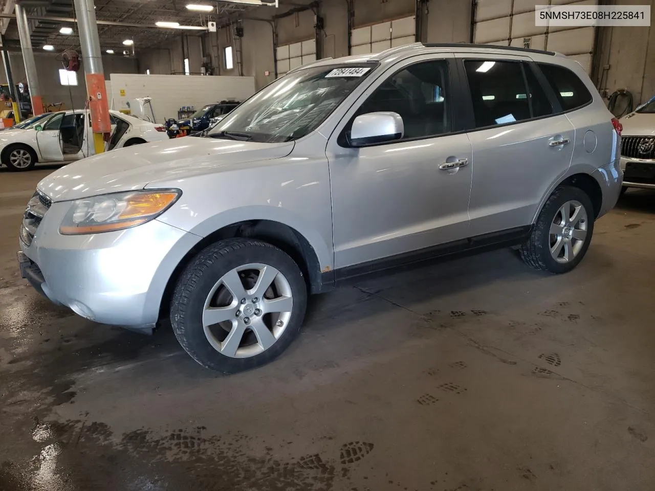 2008 Hyundai Santa Fe Se VIN: 5NMSH73E08H225841 Lot: 72841484