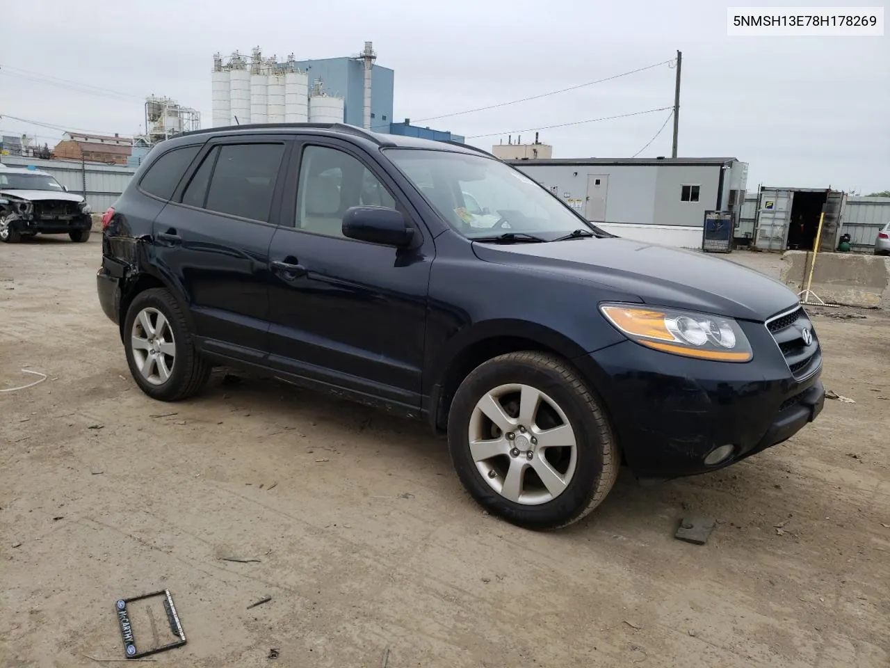 2008 Hyundai Santa Fe Se VIN: 5NMSH13E78H178269 Lot: 72957784