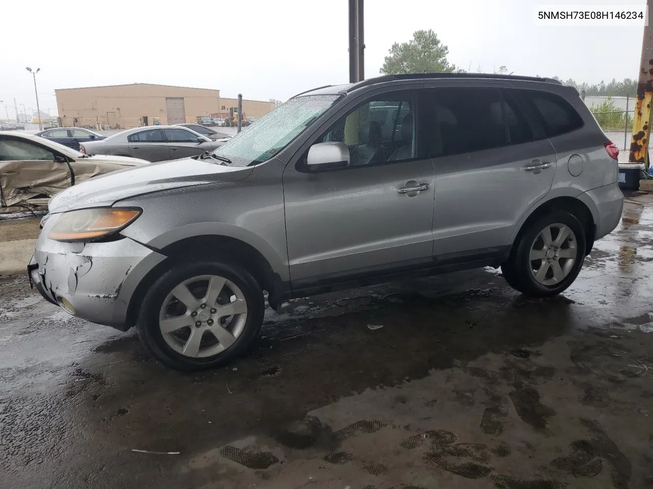 2008 Hyundai Santa Fe Se VIN: 5NMSH73E08H146234 Lot: 73380414