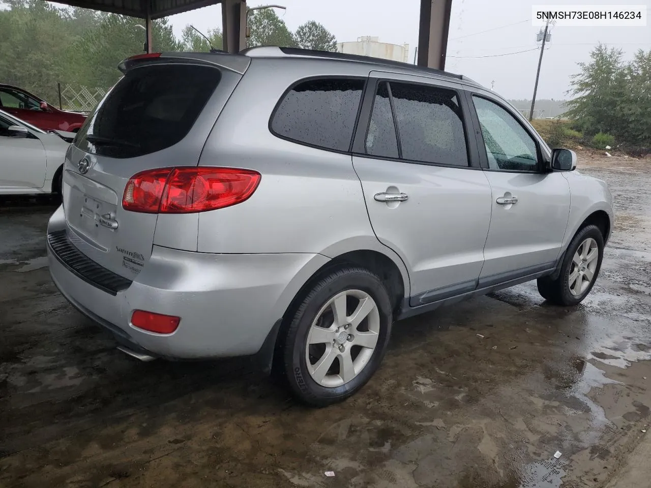 2008 Hyundai Santa Fe Se VIN: 5NMSH73E08H146234 Lot: 73380414