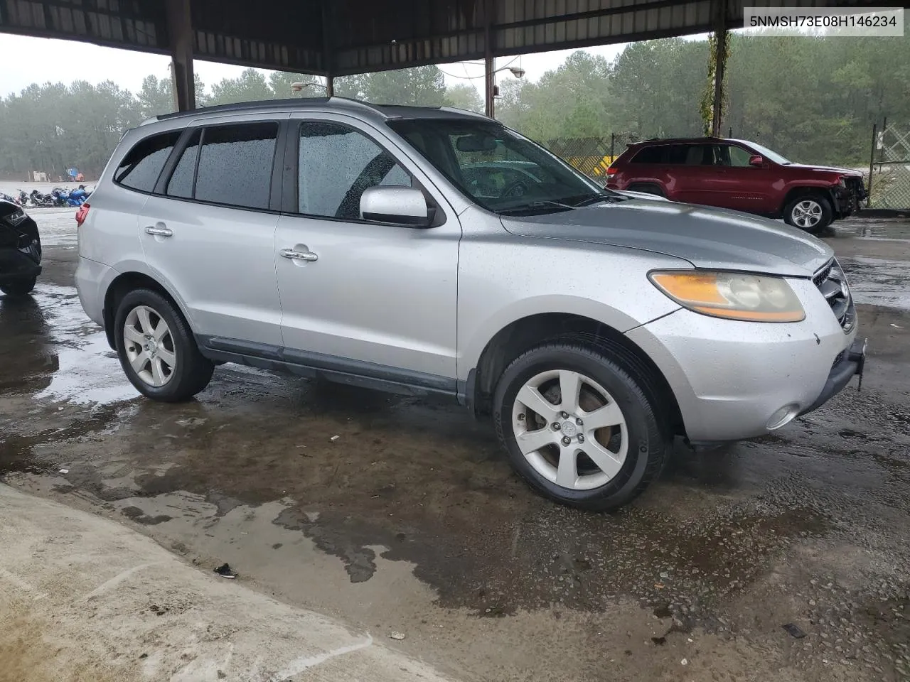 2008 Hyundai Santa Fe Se VIN: 5NMSH73E08H146234 Lot: 73380414