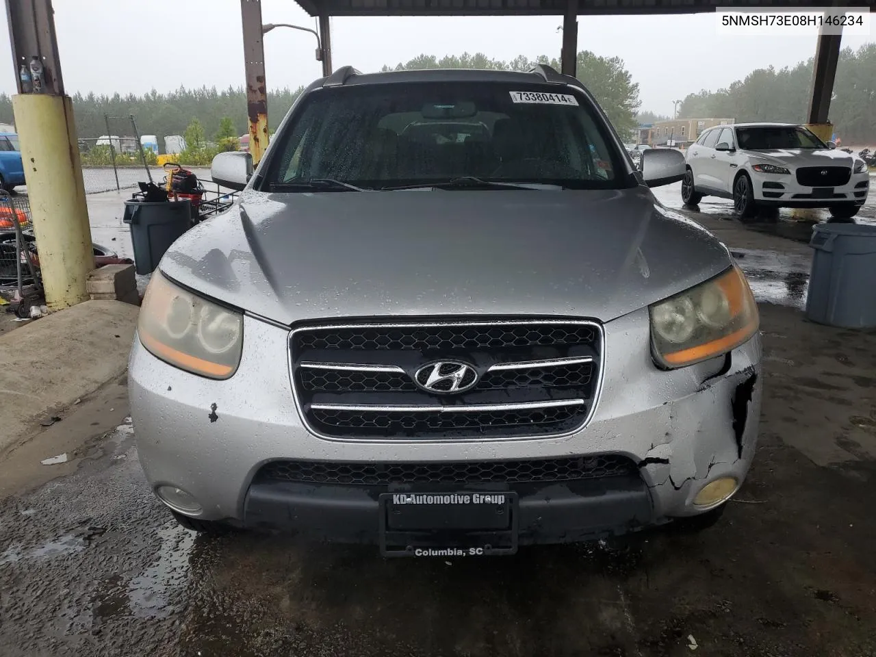 2008 Hyundai Santa Fe Se VIN: 5NMSH73E08H146234 Lot: 73380414