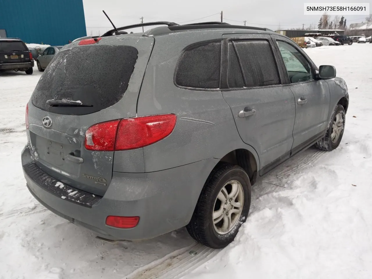 2008 Hyundai Santa Fe Se VIN: 5NMSH73E58H166091 Lot: 74211583