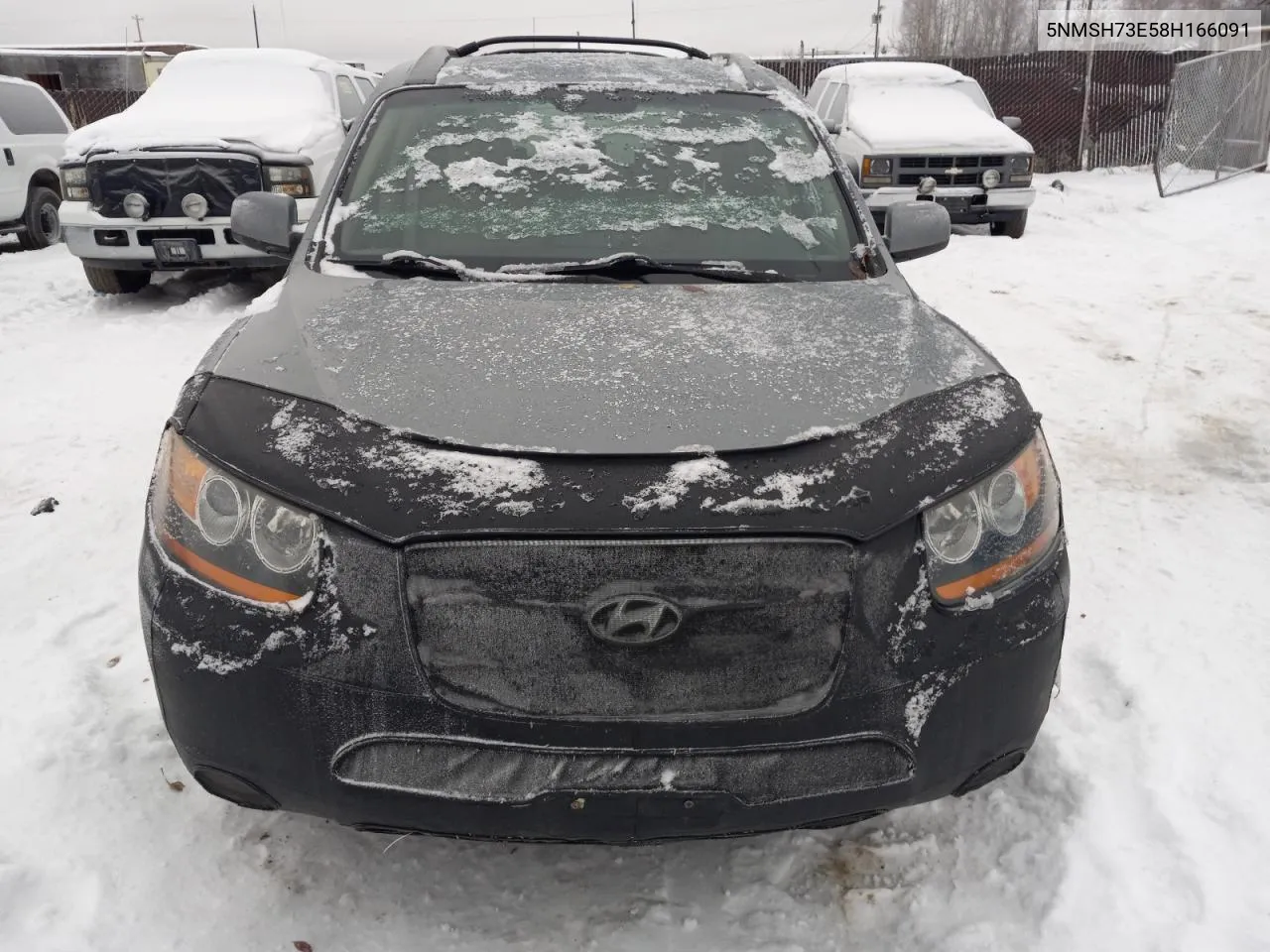 2008 Hyundai Santa Fe Se VIN: 5NMSH73E58H166091 Lot: 74211583