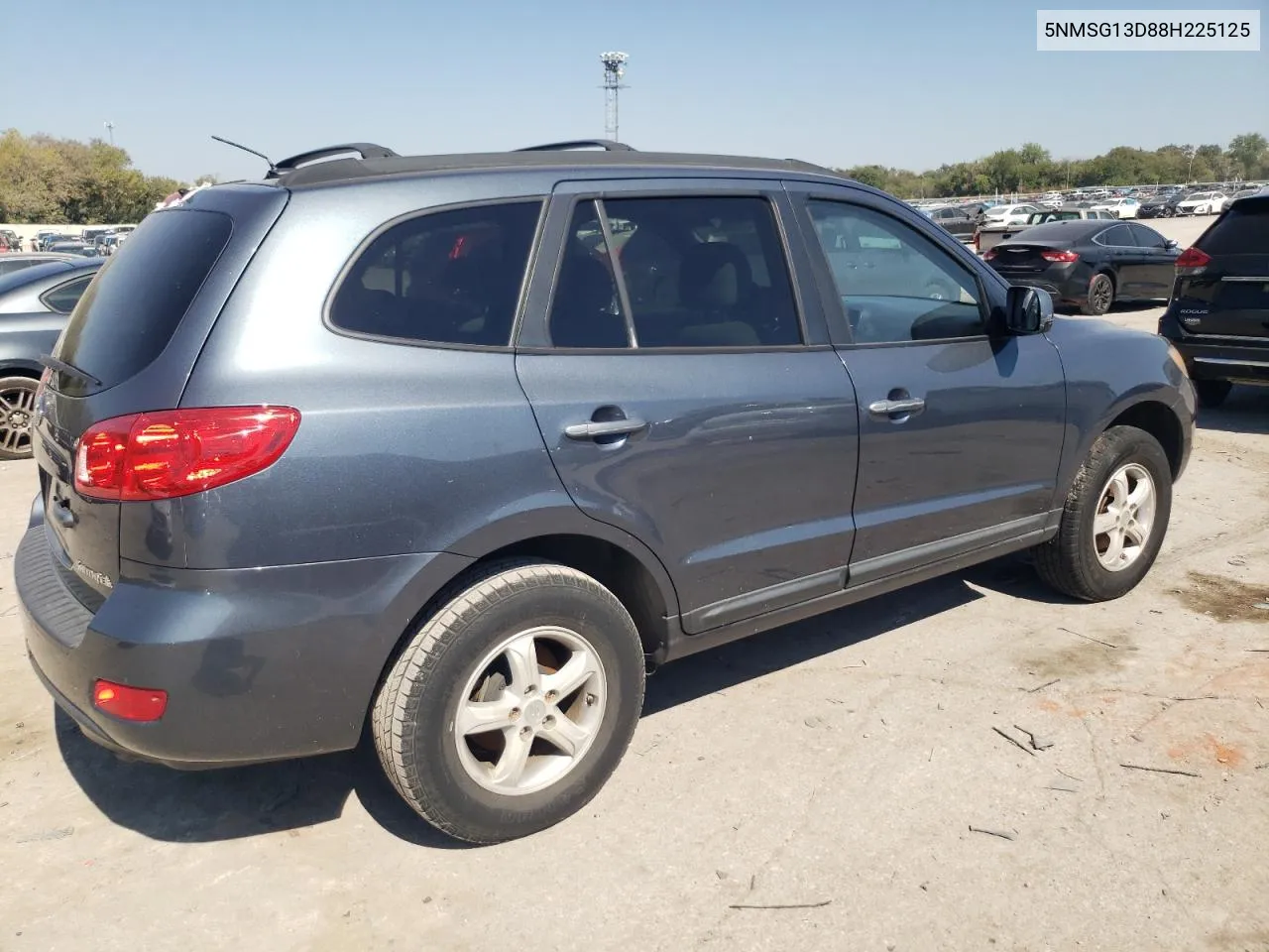 2008 Hyundai Santa Fe Gls VIN: 5NMSG13D88H225125 Lot: 74509304