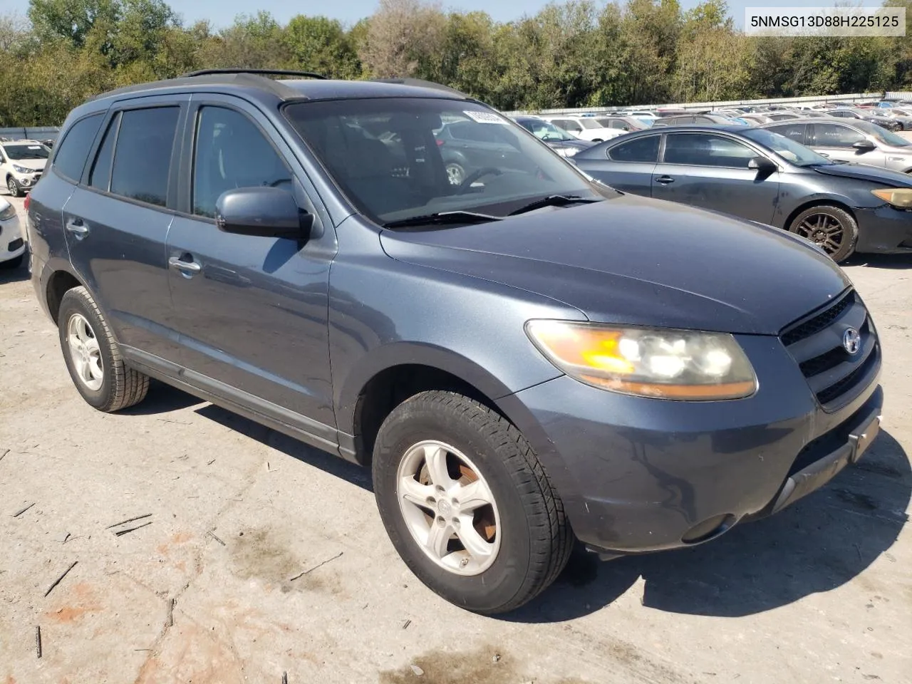 2008 Hyundai Santa Fe Gls VIN: 5NMSG13D88H225125 Lot: 74509304