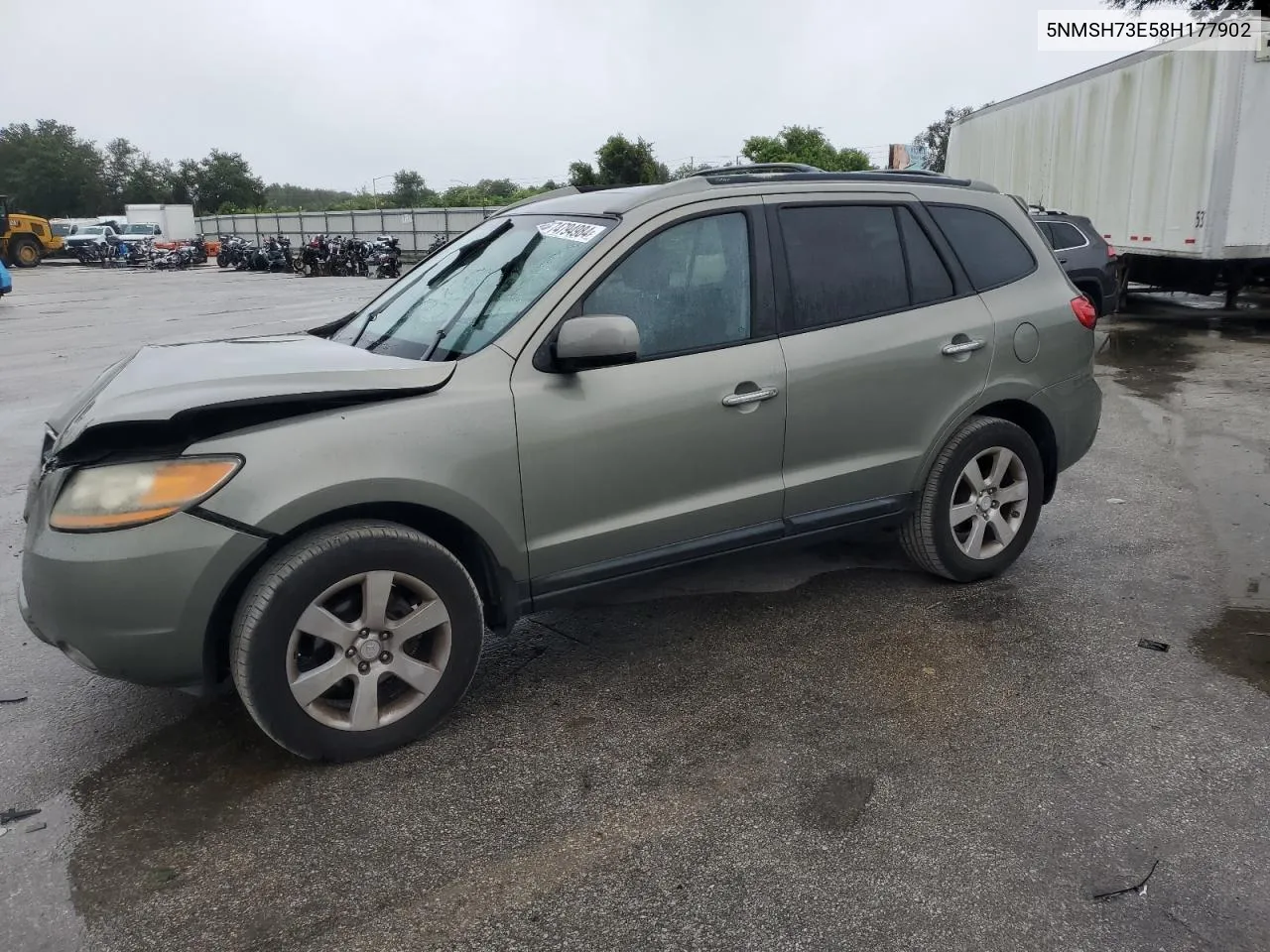 2008 Hyundai Santa Fe Se VIN: 5NMSH73E58H177902 Lot: 74794984