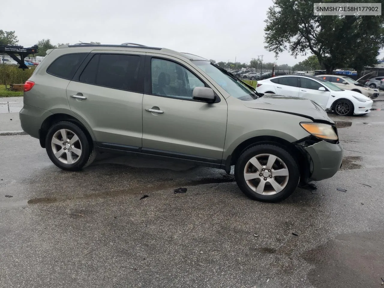 2008 Hyundai Santa Fe Se VIN: 5NMSH73E58H177902 Lot: 74794984