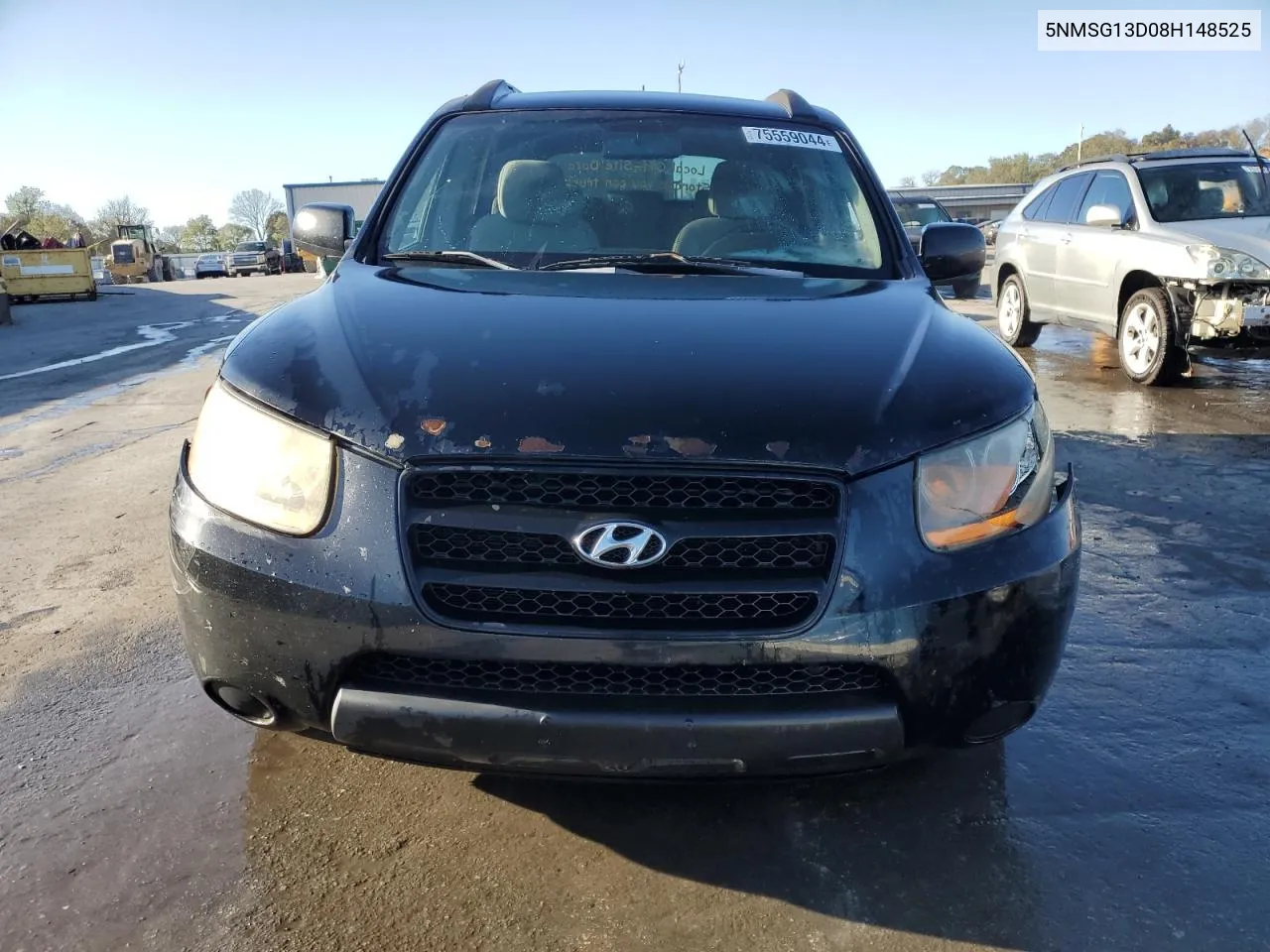 5NMSG13D08H148525 2008 Hyundai Santa Fe Gls