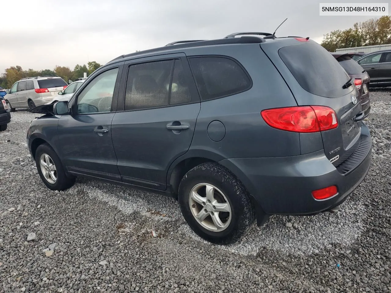 2008 Hyundai Santa Fe Gls VIN: 5NMSG13D48H164310 Lot: 75819774