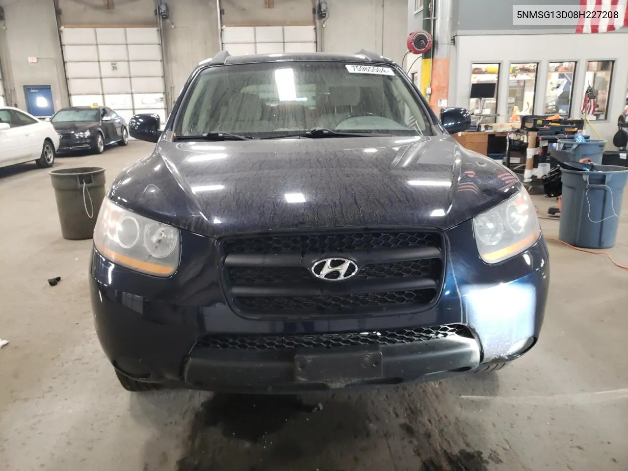 2008 Hyundai Santa Fe Gls VIN: 5NMSG13D08H227208 Lot: 75965504