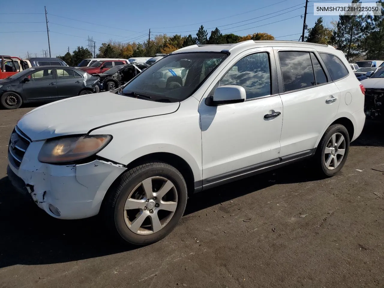 2008 Hyundai Santa Fe Se VIN: 5NMSH73E28H225050 Lot: 76130764