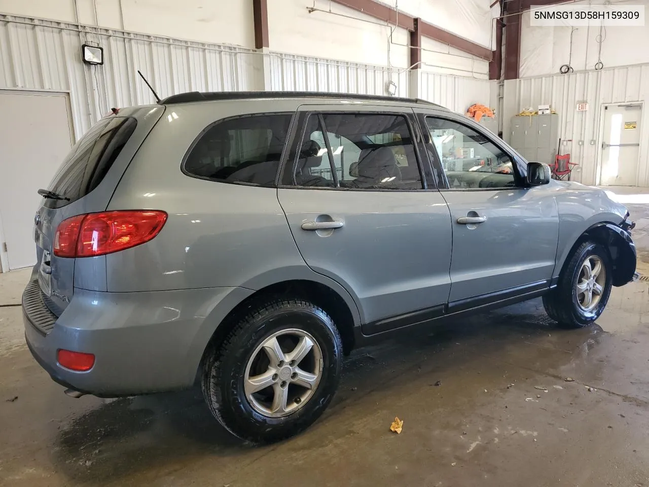 2008 Hyundai Santa Fe Gls VIN: 5NMSG13D58H159309 Lot: 76707614