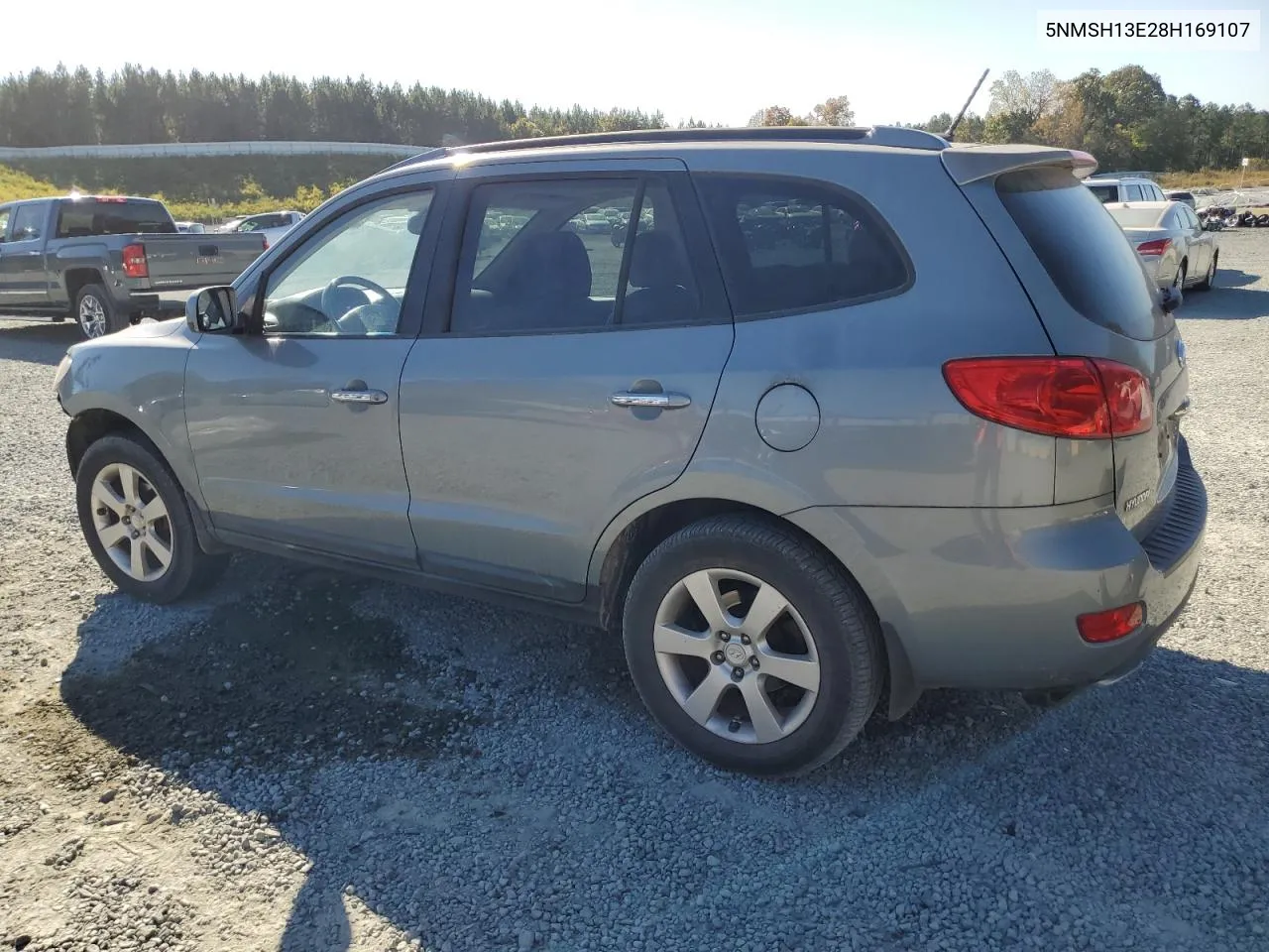 2008 Hyundai Santa Fe Se VIN: 5NMSH13E28H169107 Lot: 77372774