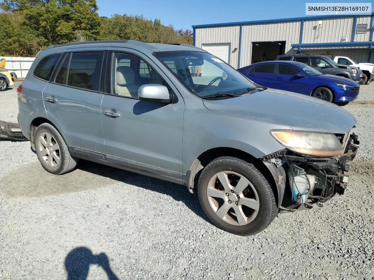 2008 Hyundai Santa Fe Se VIN: 5NMSH13E28H169107 Lot: 77372774