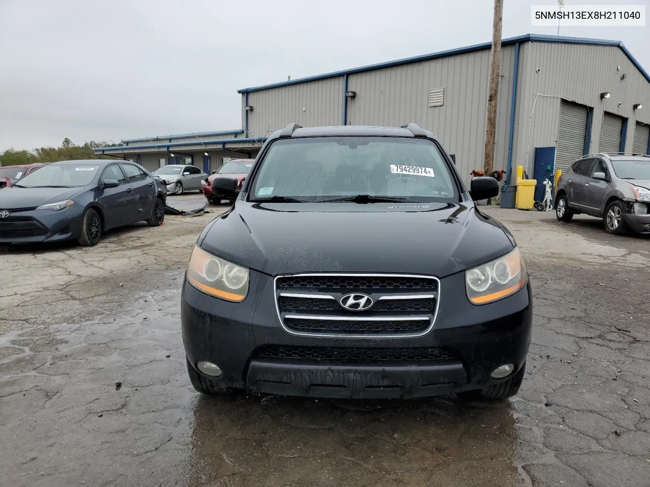 2008 Hyundai Santa Fe Se VIN: 5NMSH13EX8H211040 Lot: 79429974