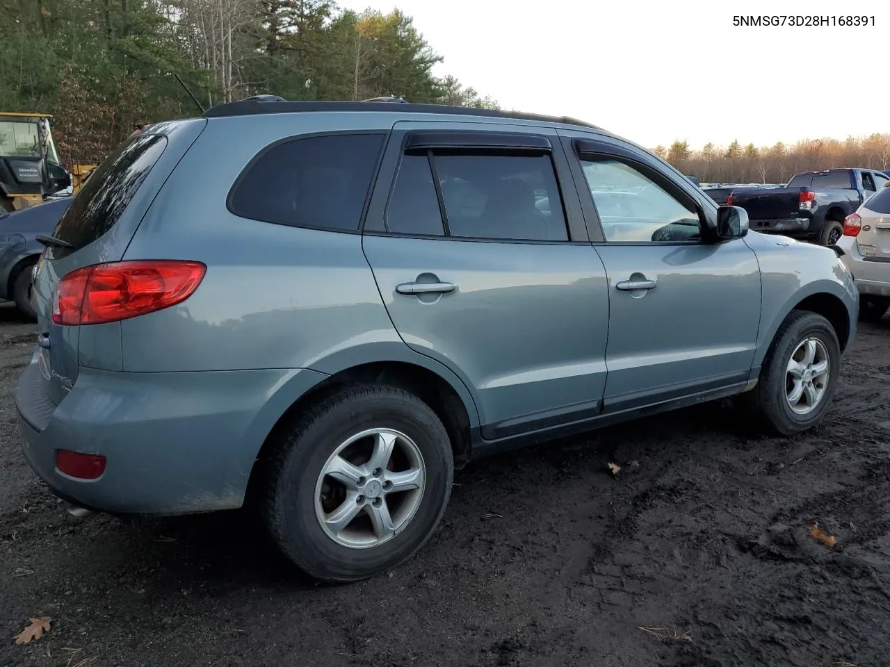 2008 Hyundai Santa Fe Gls VIN: 5NMSG73D28H168391 Lot: 79447154