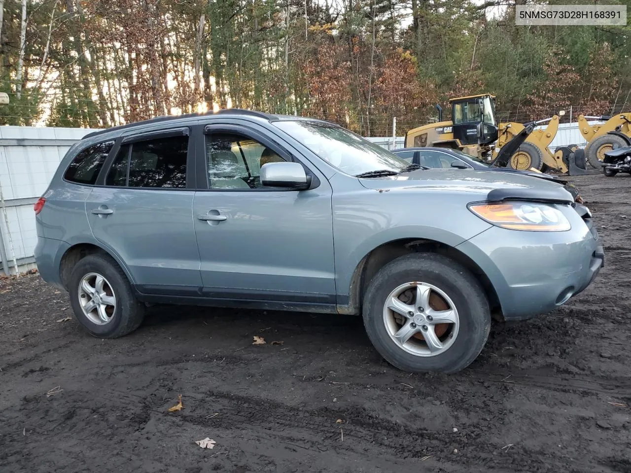 2008 Hyundai Santa Fe Gls VIN: 5NMSG73D28H168391 Lot: 79447154