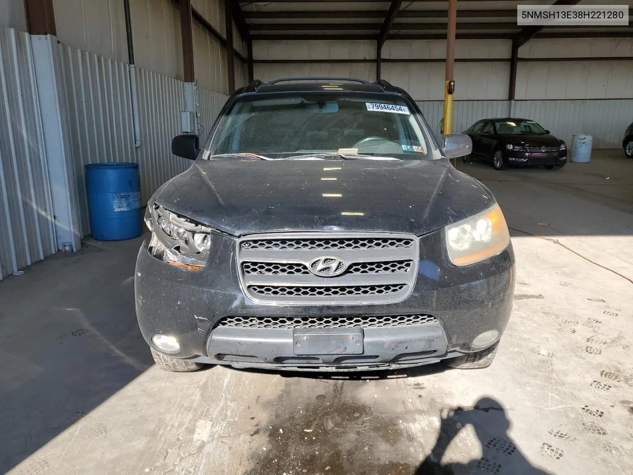 2008 Hyundai Santa Fe Se VIN: 5NMSH13E38H221280 Lot: 79946454