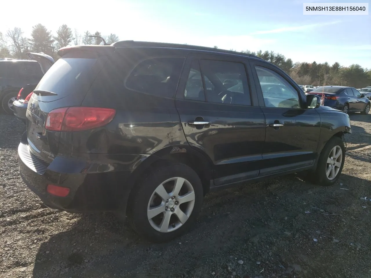 2008 Hyundai Santa Fe Se VIN: 5NMSH13E88H156040 Lot: 80249764