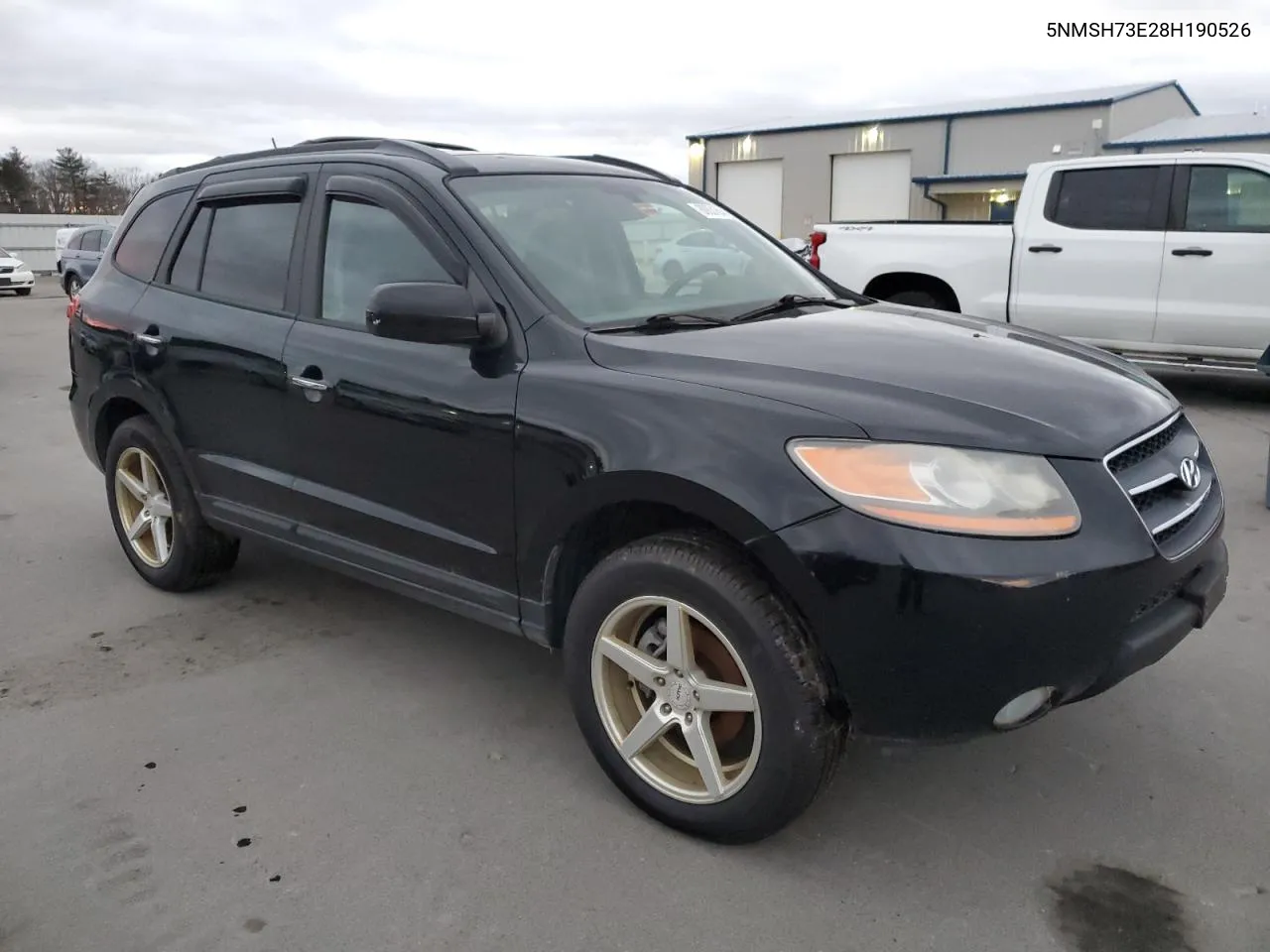 2008 Hyundai Santa Fe Se VIN: 5NMSH73E28H190526 Lot: 80631644