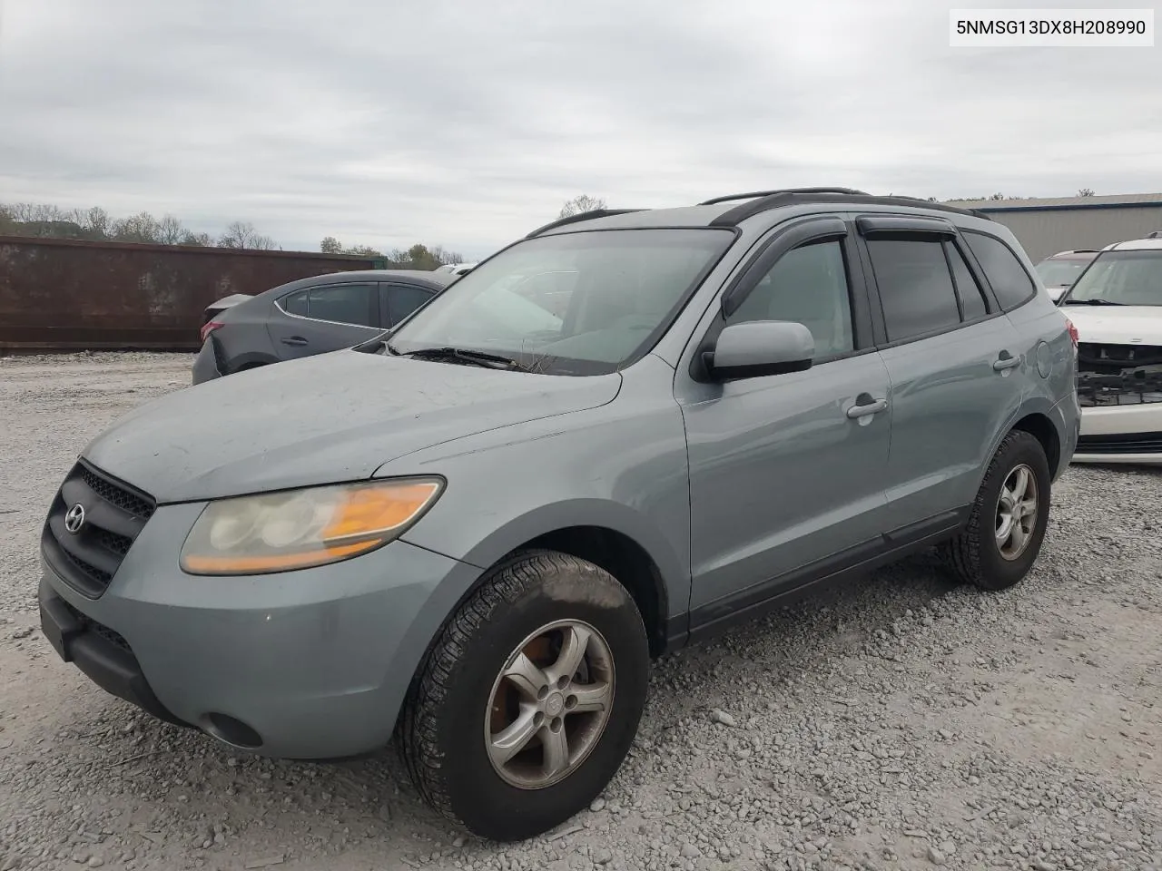 2008 Hyundai Santa Fe Gls VIN: 5NMSG13DX8H208990 Lot: 80879294