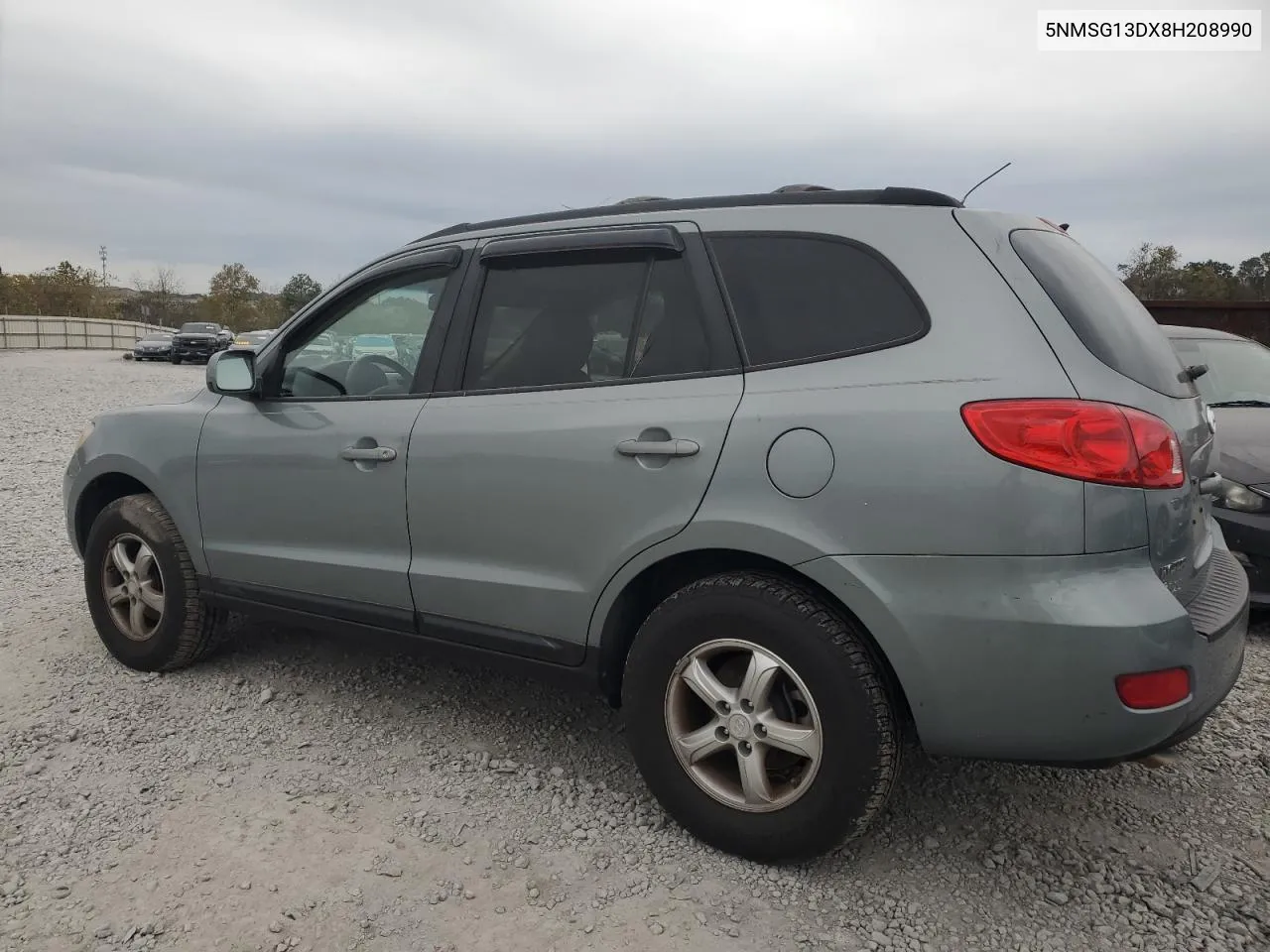 2008 Hyundai Santa Fe Gls VIN: 5NMSG13DX8H208990 Lot: 80879294