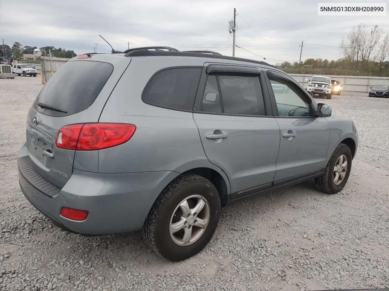 2008 Hyundai Santa Fe Gls VIN: 5NMSG13DX8H208990 Lot: 80879294