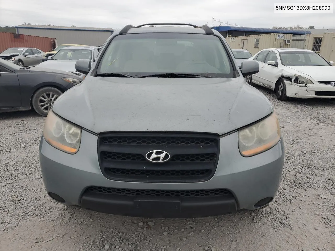 2008 Hyundai Santa Fe Gls VIN: 5NMSG13DX8H208990 Lot: 80879294