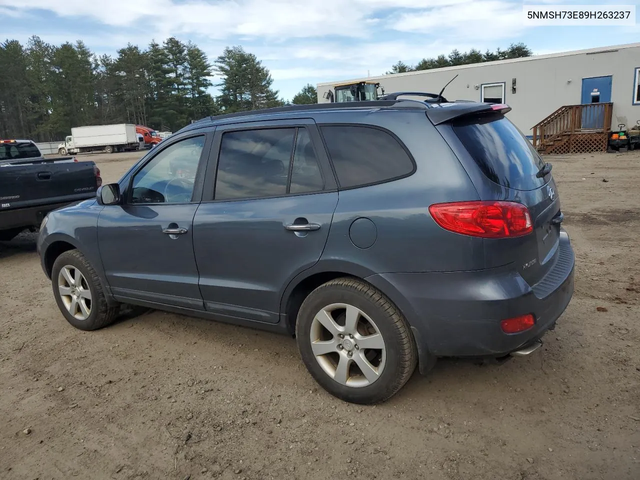 5NMSH73E89H263237 2009 Hyundai Santa Fe Se