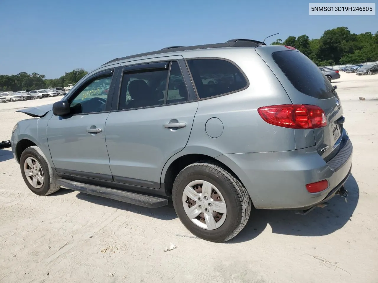 2009 Hyundai Santa Fe Gls VIN: 5NMSG13D19H246805 Lot: 52576334