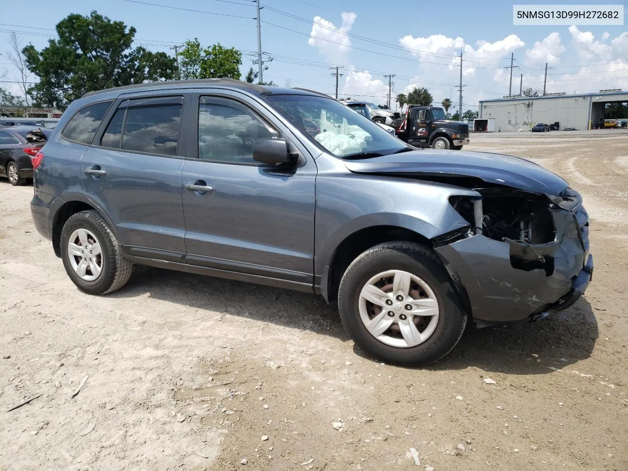 2009 Hyundai Santa Fe Gls VIN: 5NMSG13D99H272682 Lot: 56859974