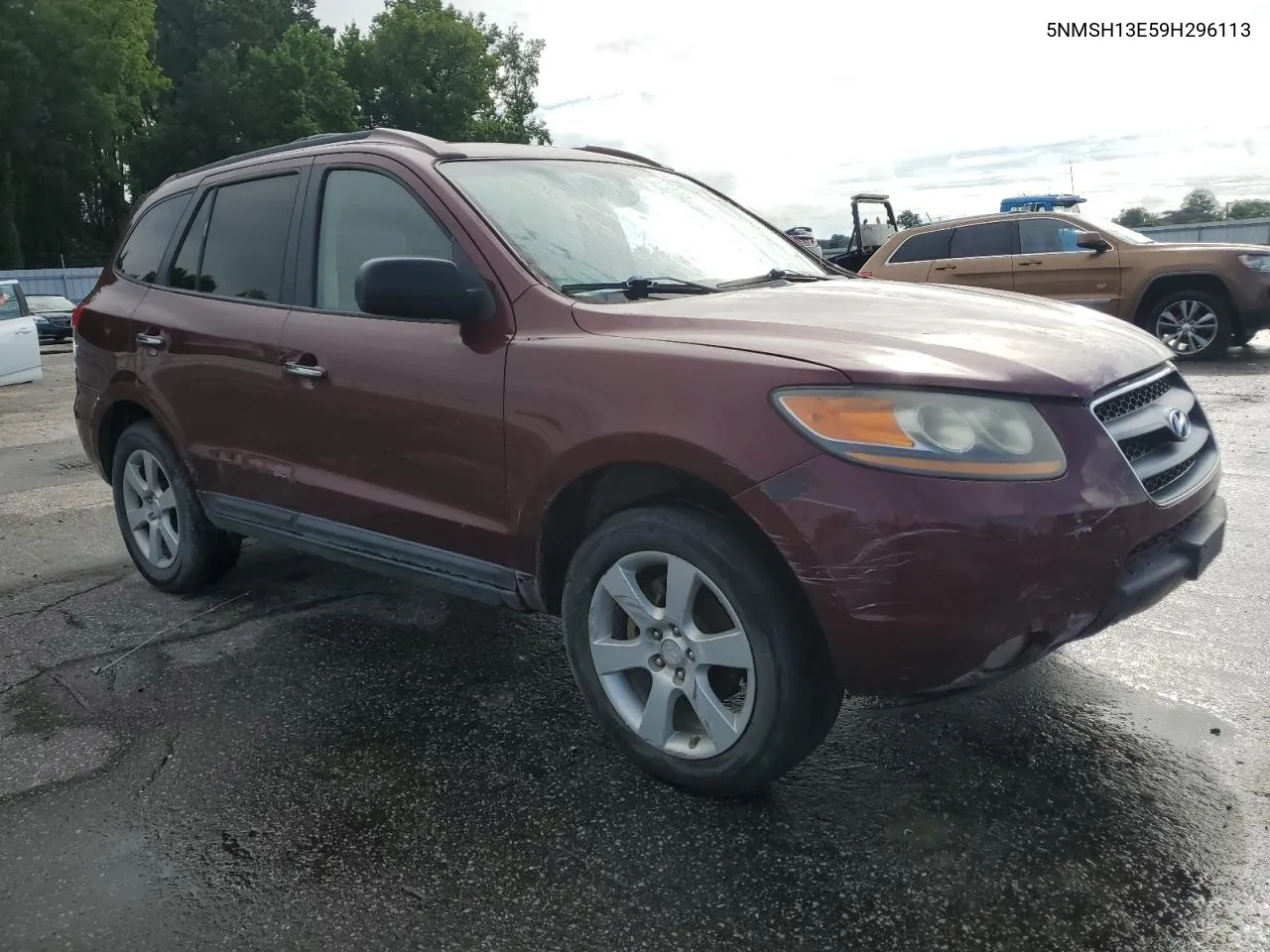 2009 Hyundai Santa Fe Se VIN: 5NMSH13E59H296113 Lot: 63798064