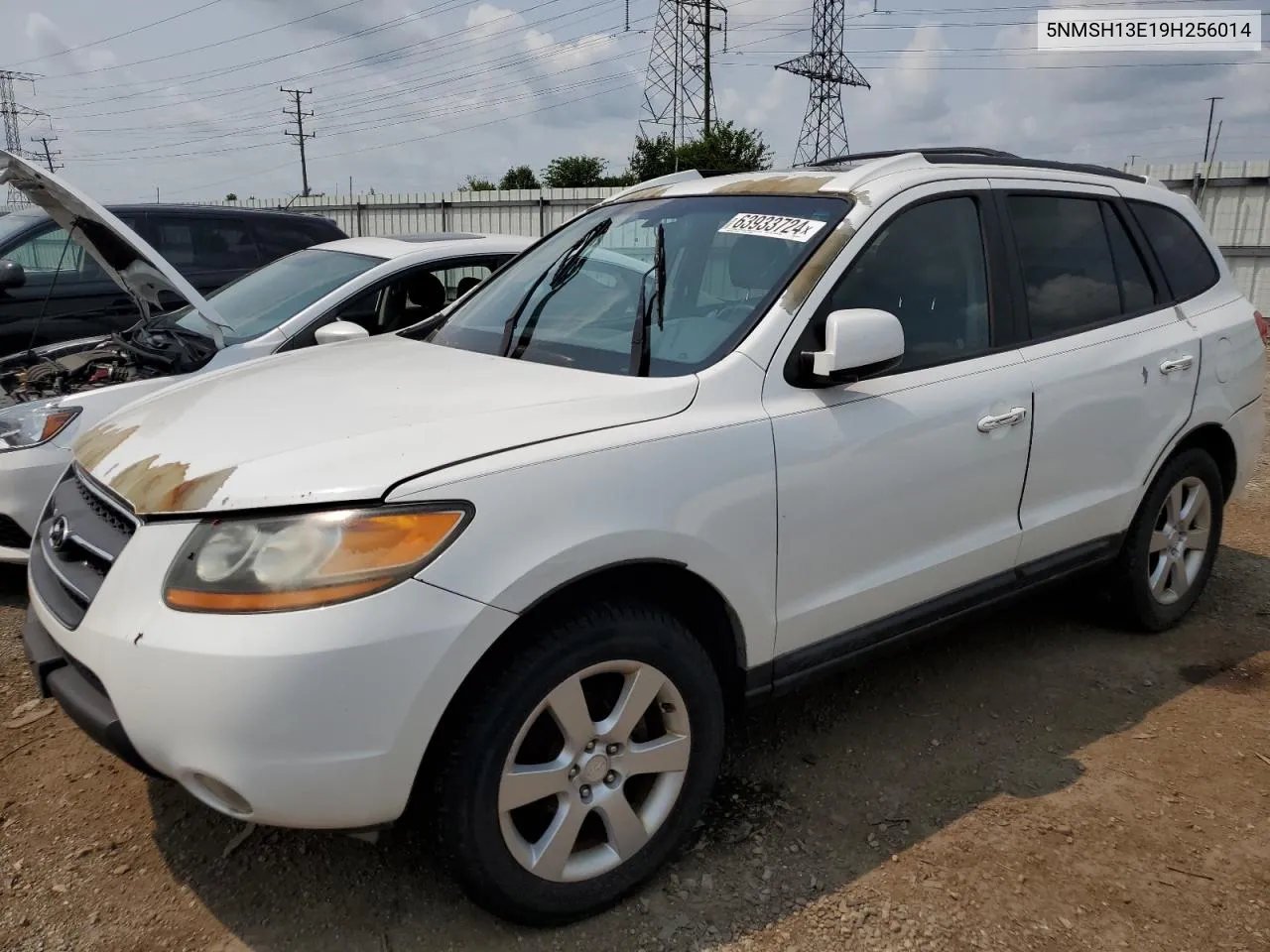 5NMSH13E19H256014 2009 Hyundai Santa Fe Se