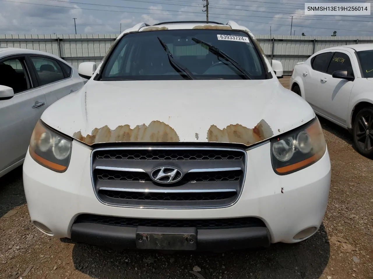 2009 Hyundai Santa Fe Se VIN: 5NMSH13E19H256014 Lot: 63933724