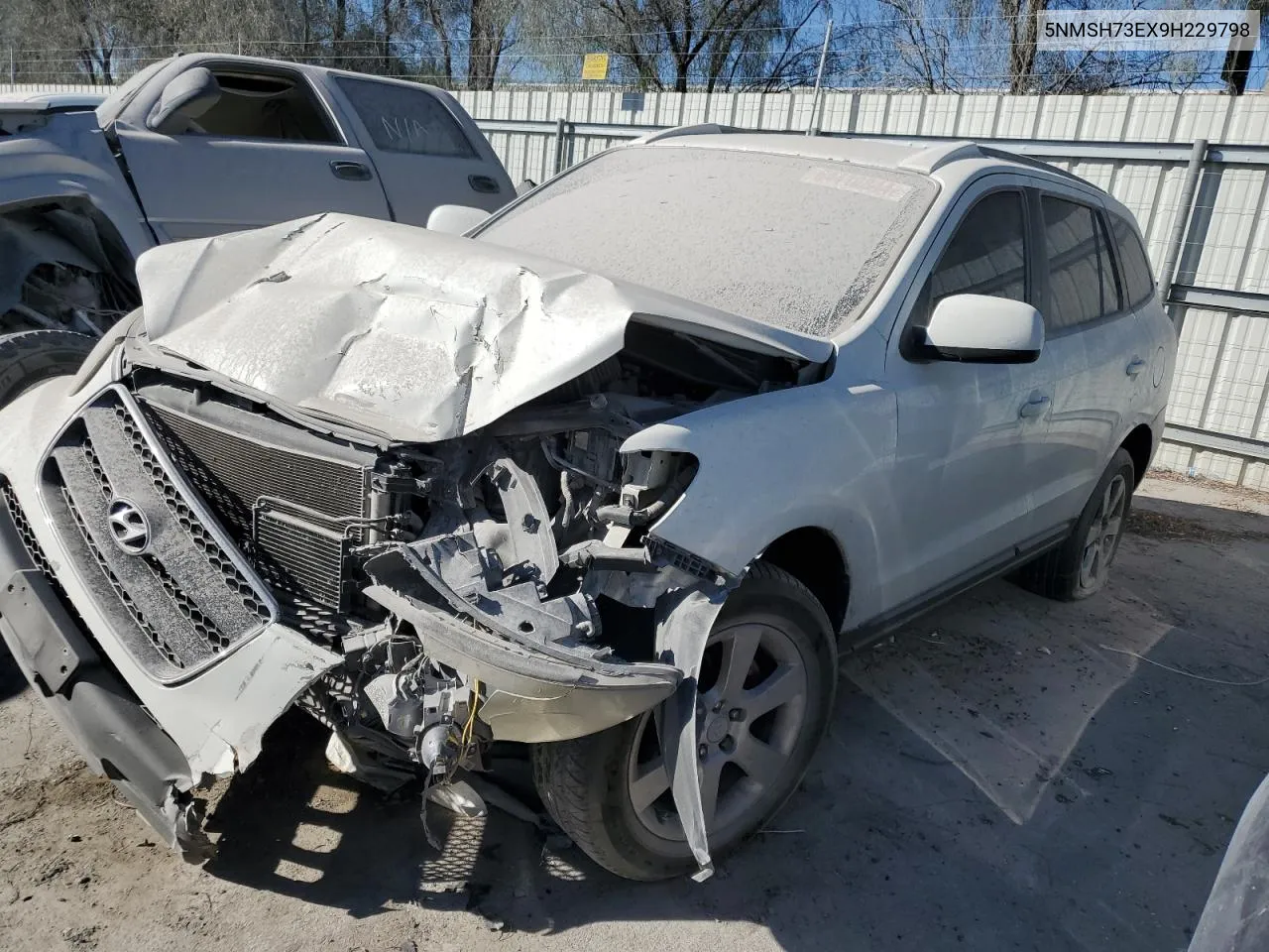 5NMSH73EX9H229798 2009 Hyundai Santa Fe Se