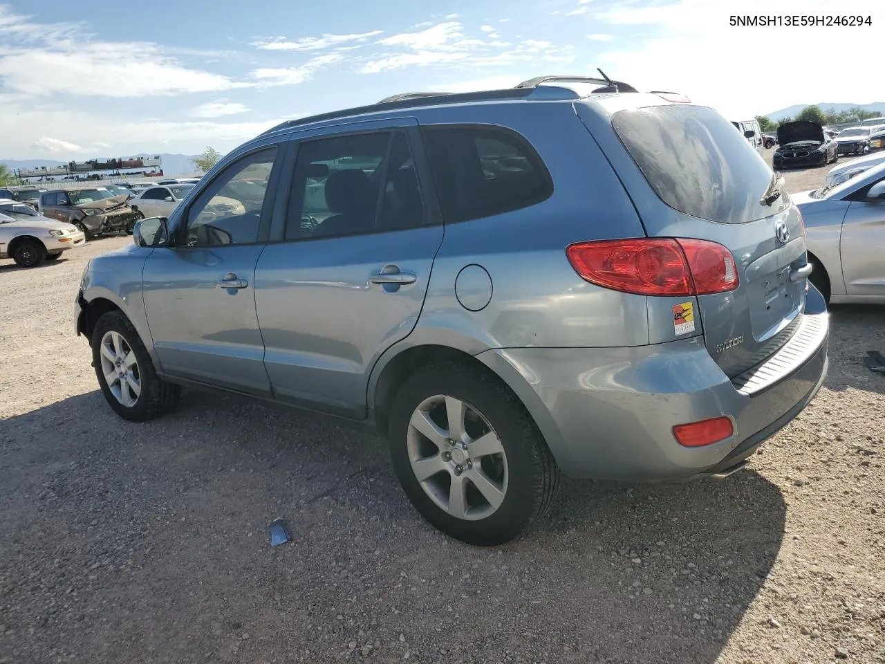 2009 Hyundai Santa Fe Se VIN: 5NMSH13E59H246294 Lot: 64470354