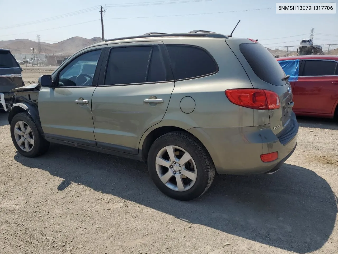 2009 Hyundai Santa Fe Se VIN: 5NMSH13E79H317706 Lot: 64692914