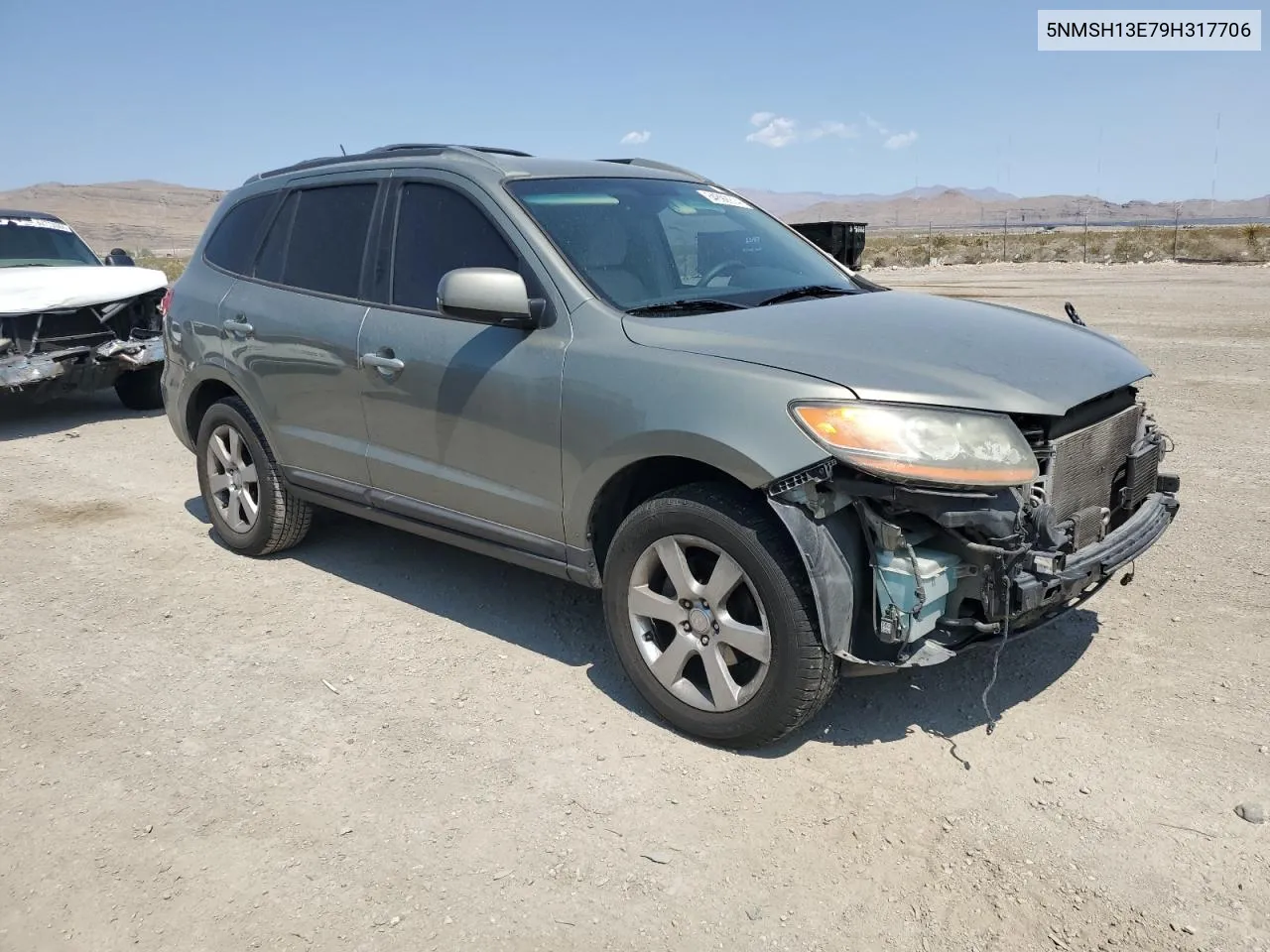 2009 Hyundai Santa Fe Se VIN: 5NMSH13E79H317706 Lot: 64692914