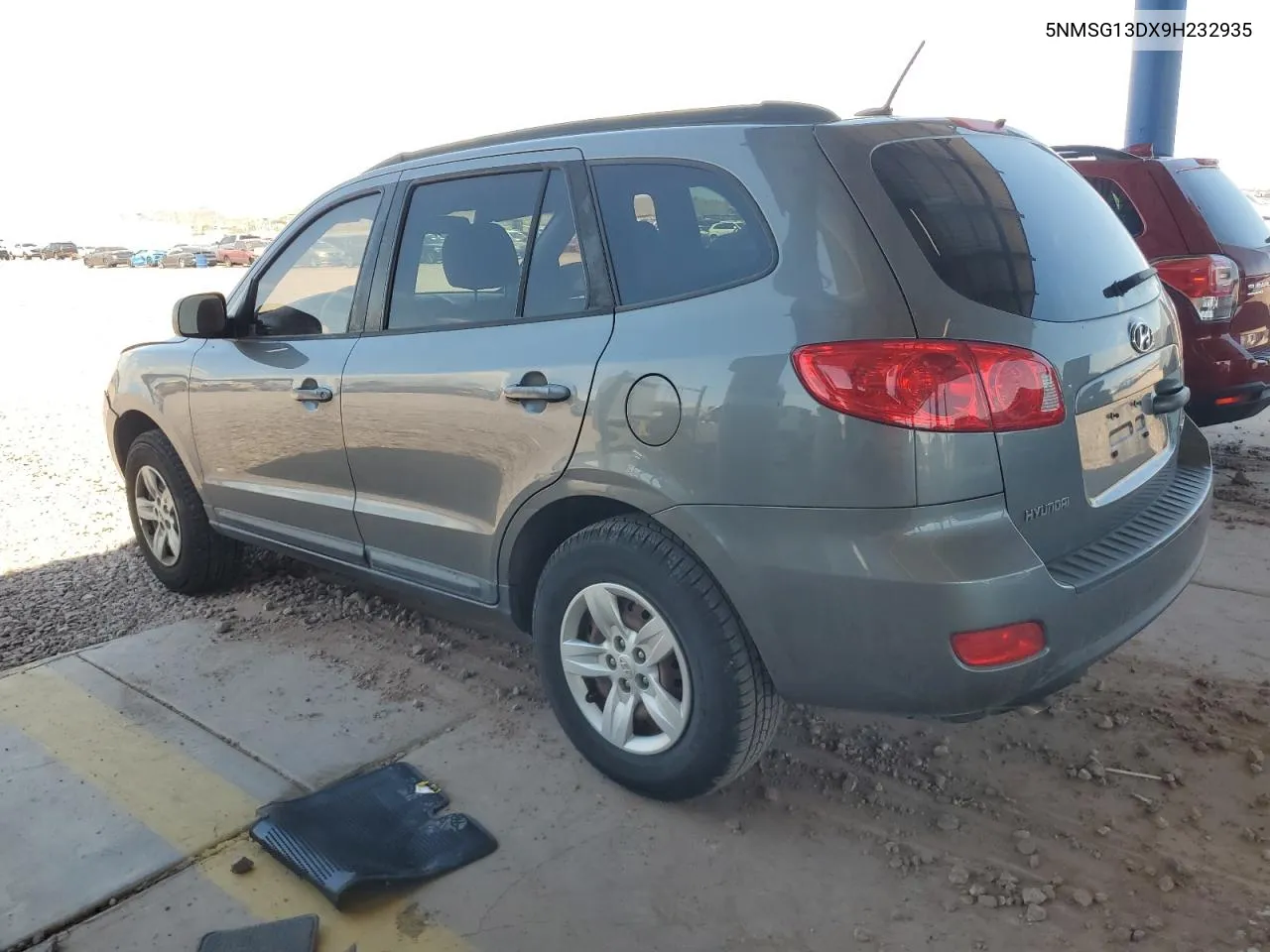 5NMSG13DX9H232935 2009 Hyundai Santa Fe Gls