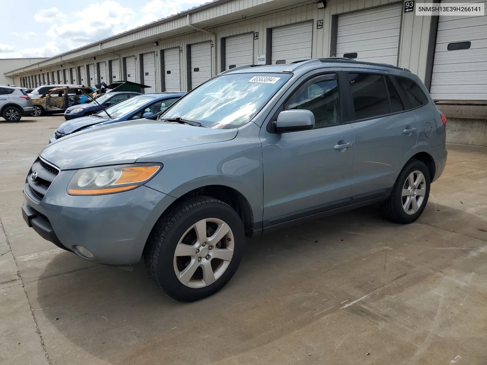 2009 Hyundai Santa Fe Se VIN: 5NMSH13E39H266141 Lot: 66563894