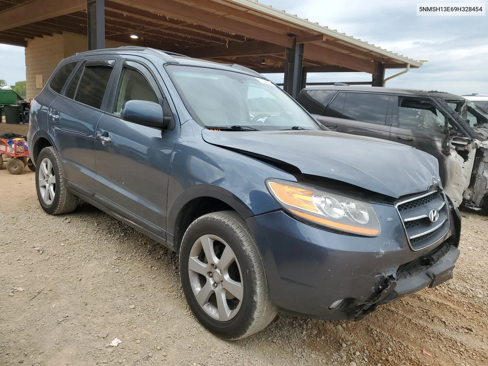 5NMSH13E69H328454 2009 Hyundai Santa Fe Se