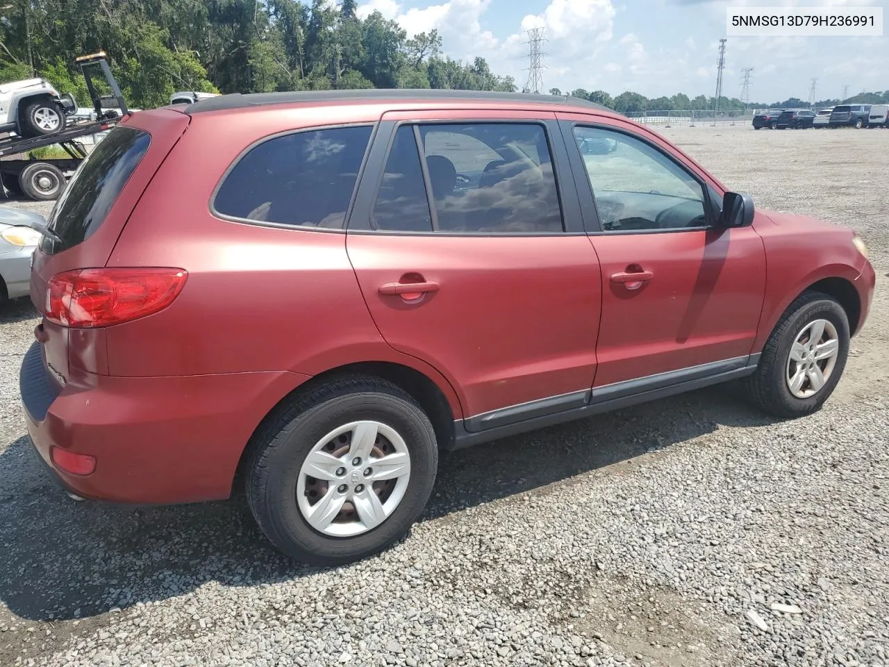 2009 Hyundai Santa Fe Gls VIN: 5NMSG13D79H236991 Lot: 67578584