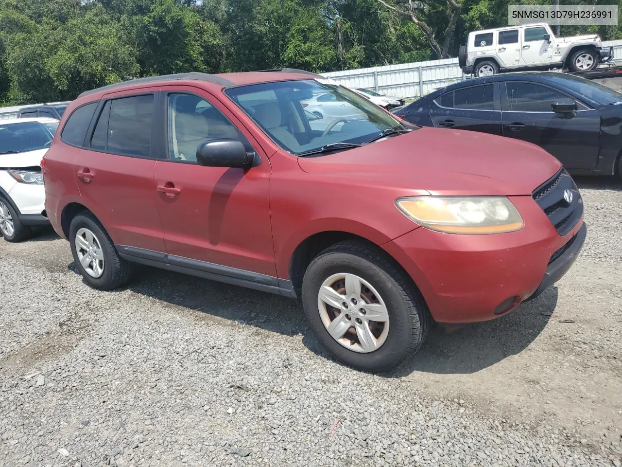 2009 Hyundai Santa Fe Gls VIN: 5NMSG13D79H236991 Lot: 67578584