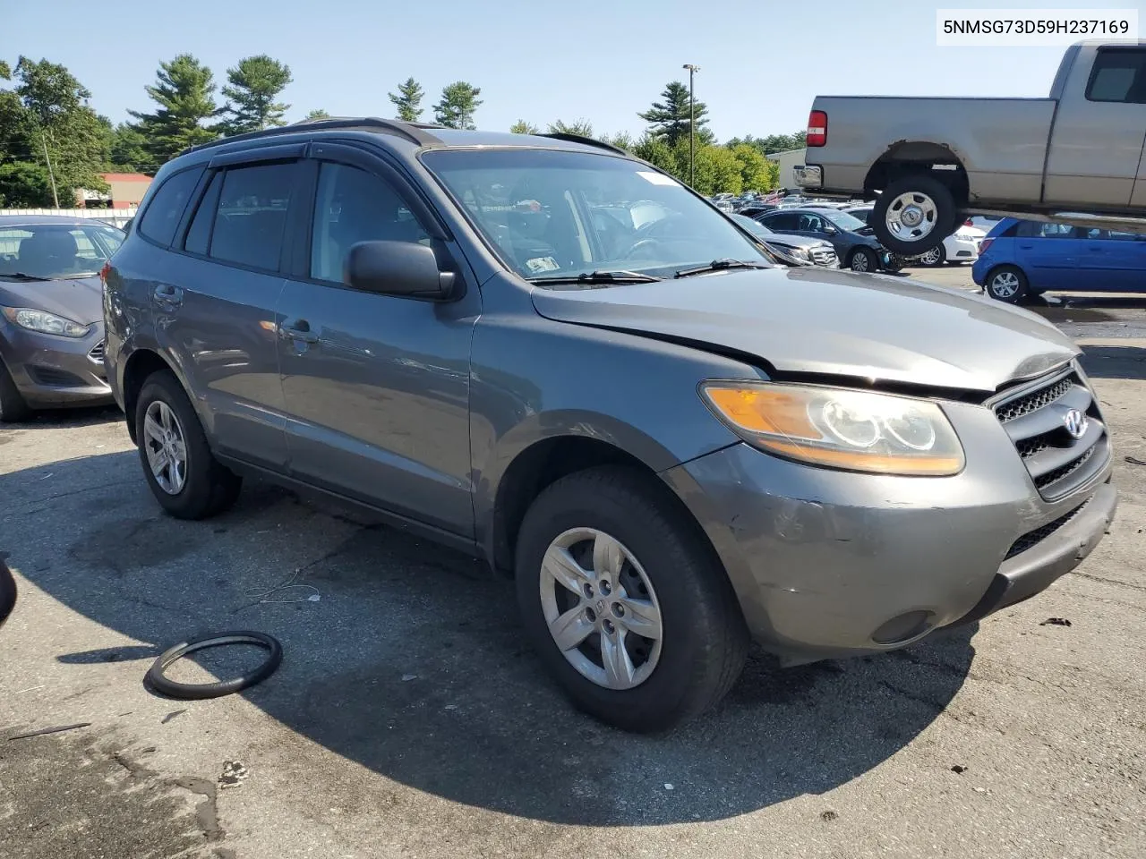 2009 Hyundai Santa Fe Gls VIN: 5NMSG73D59H237169 Lot: 68617094